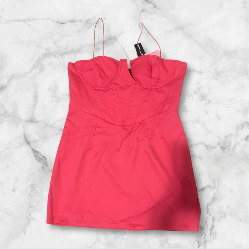 Mini pink dress